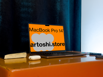 Macbook Pro 14' Mockup (Free)